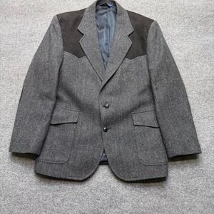 Pendleton grey wool blazer men's size 42